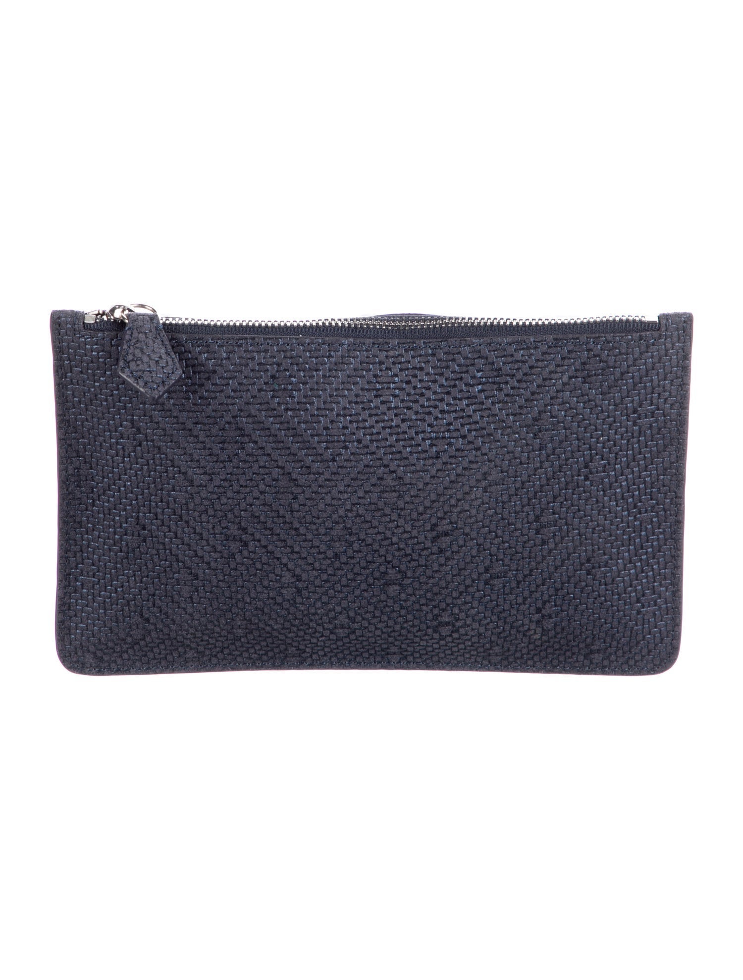 MZ Wallace Silver-Tone Cosmetic Bag