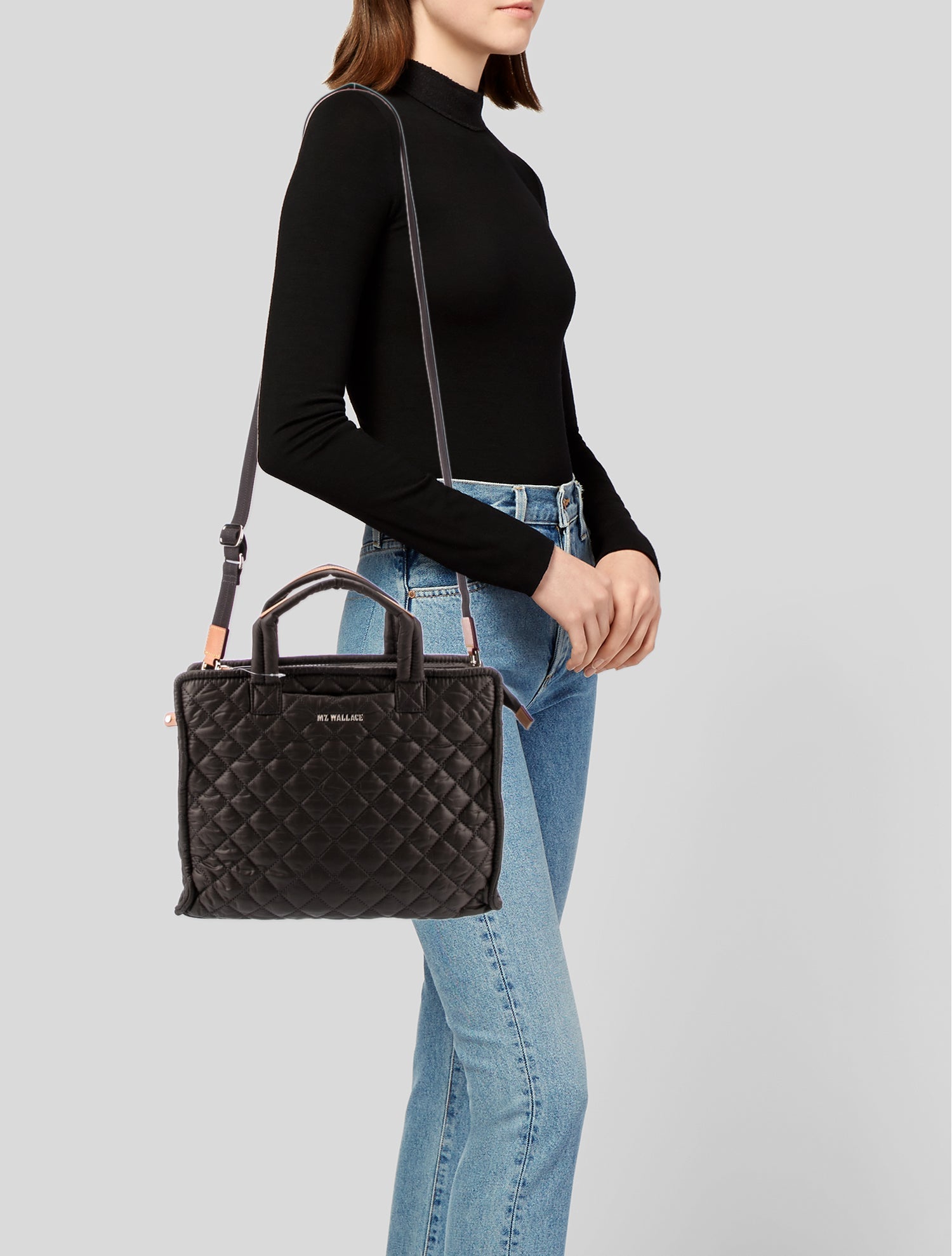 MZ Wallace Nylon Top Handle Bag