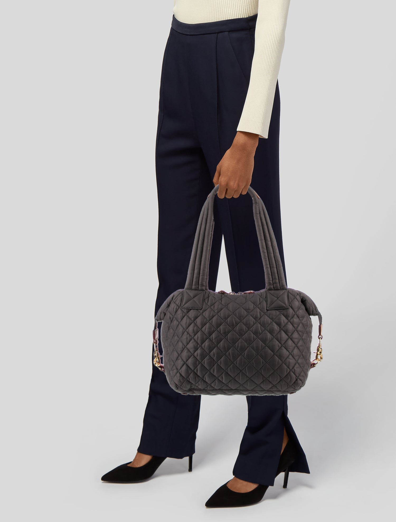 MZ Wallace Nylon Top Handle Bag