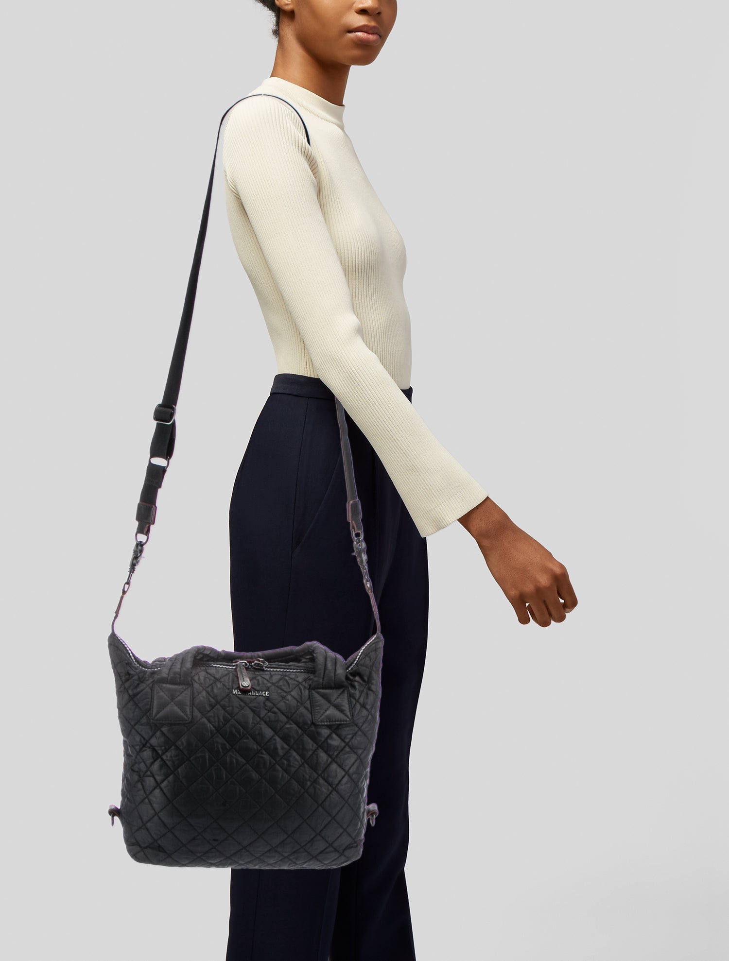 MZ Wallace Nylon Top Handle Bag