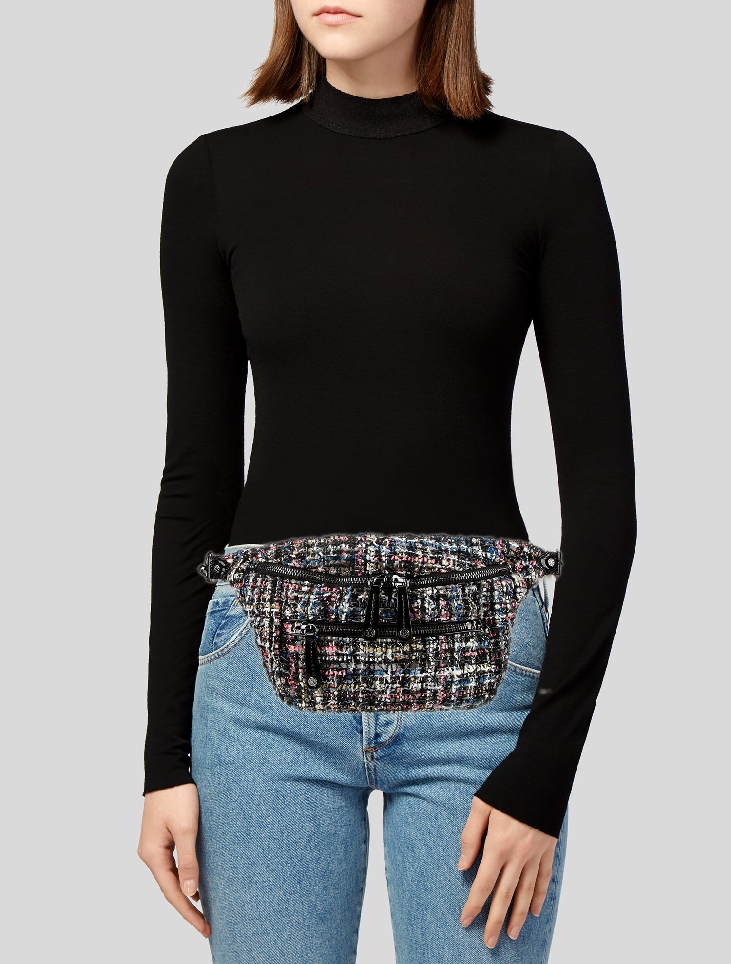 MZ Wallace Tweed Belt Bag