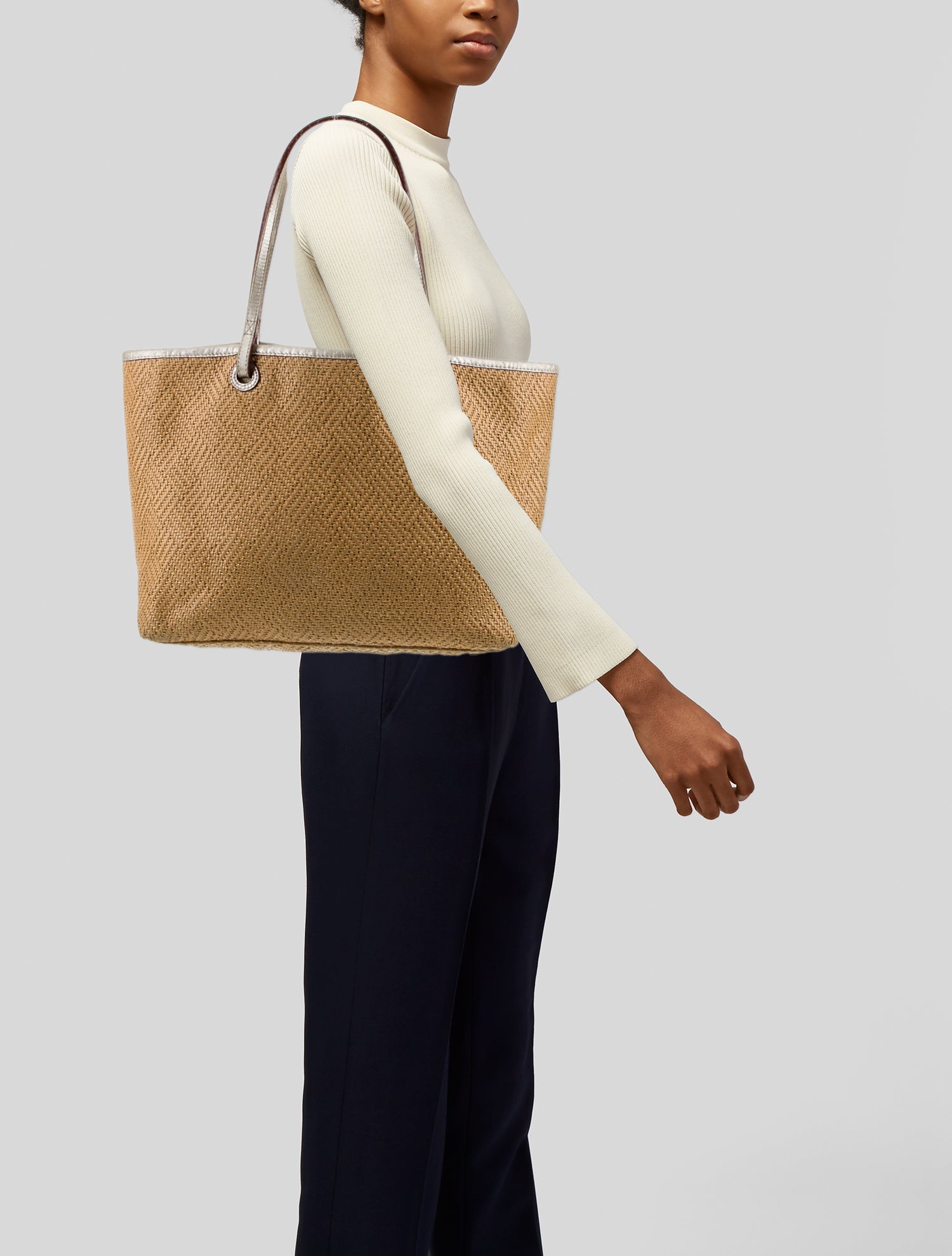 MZ Wallace Raffia Tote