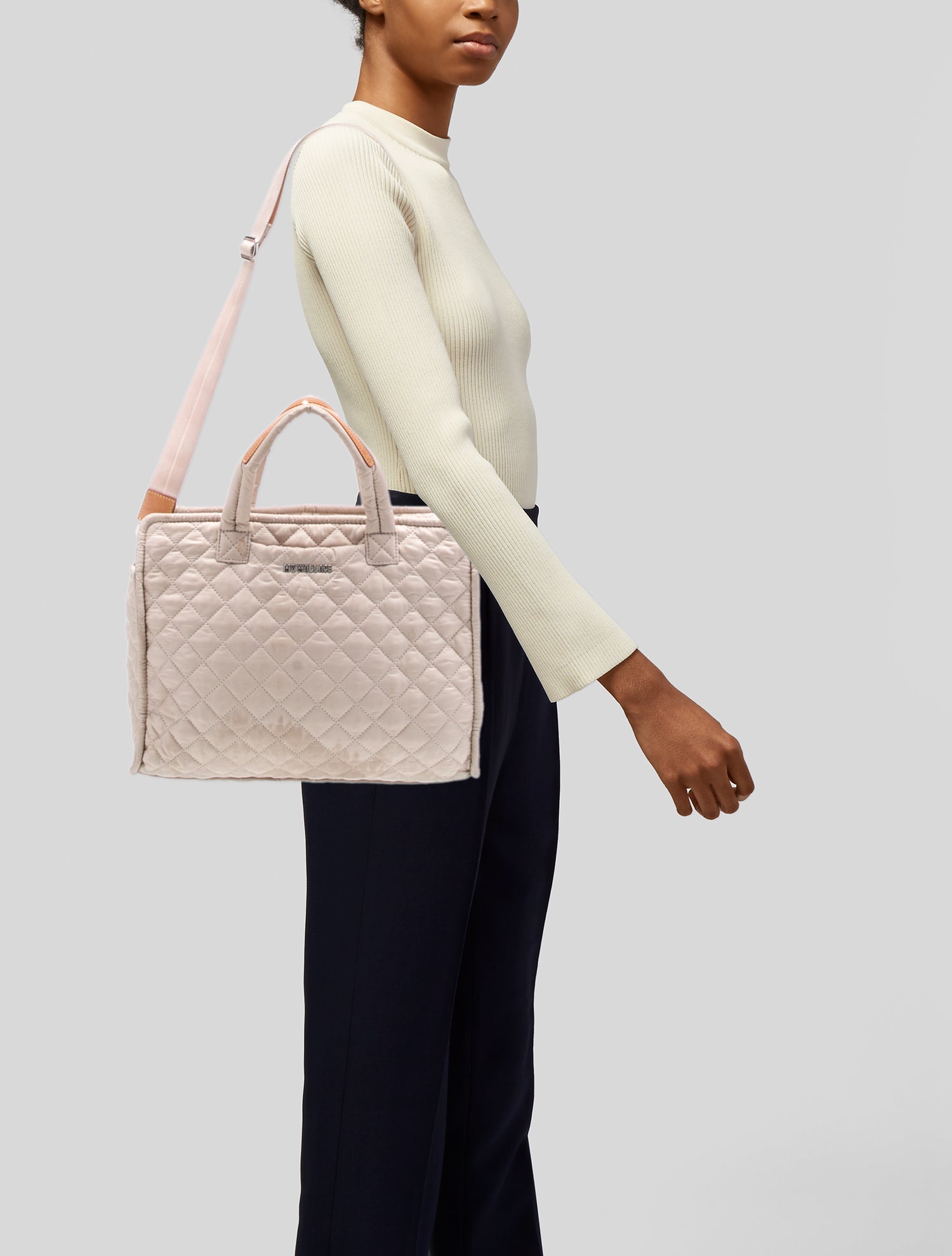 MZ Wallace Nylon Top Handle Bag