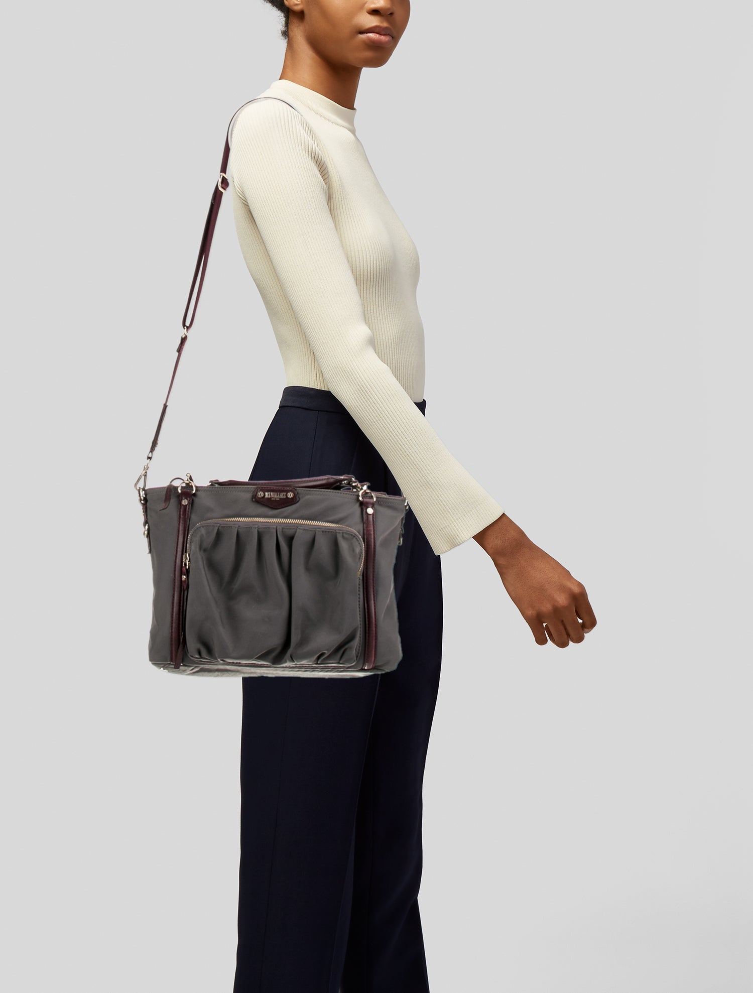 MZ Wallace Nylon Top Handle Bag