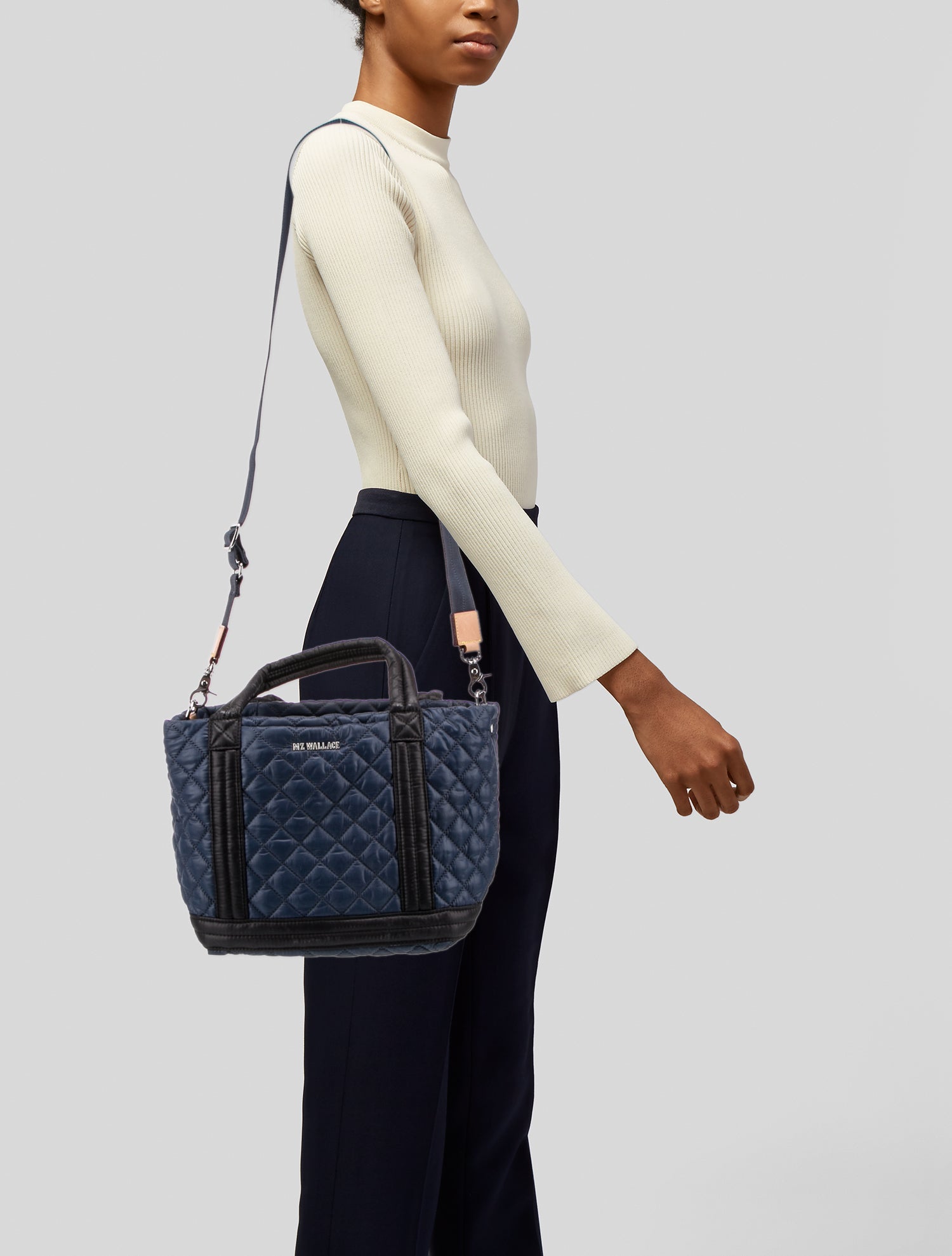 MZ Wallace Nylon Top Handle Bag