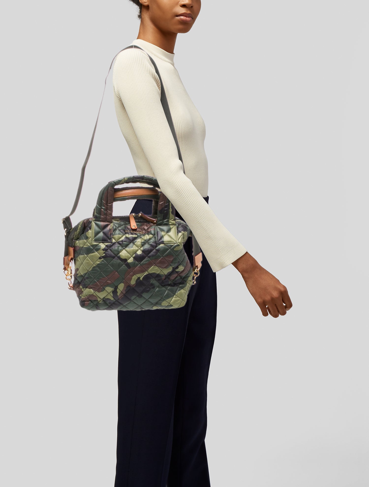 MZ Wallace Nylon Top Handle Bag