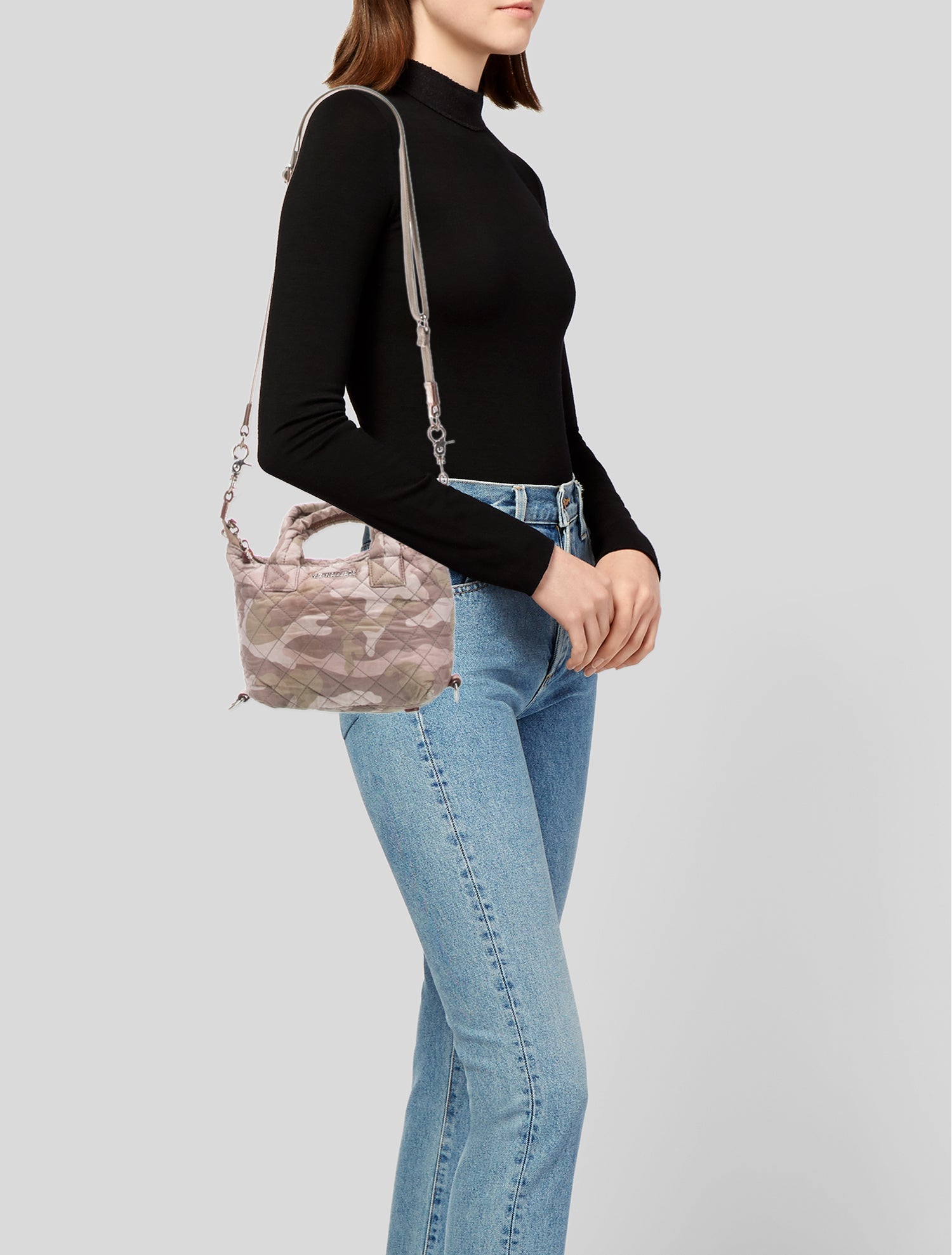 MZ Wallace Nylon Top Handle Bag