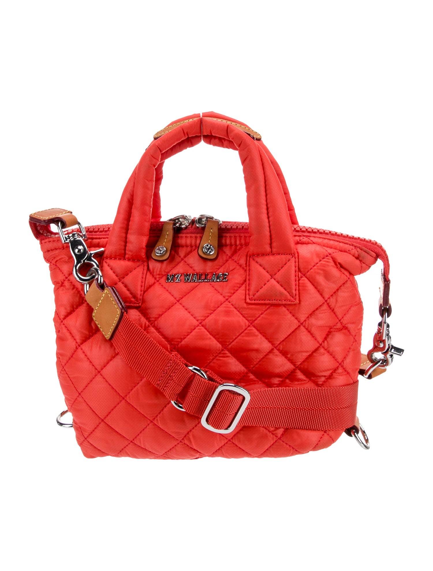 MZ Wallace Quilted Top Handle Bag