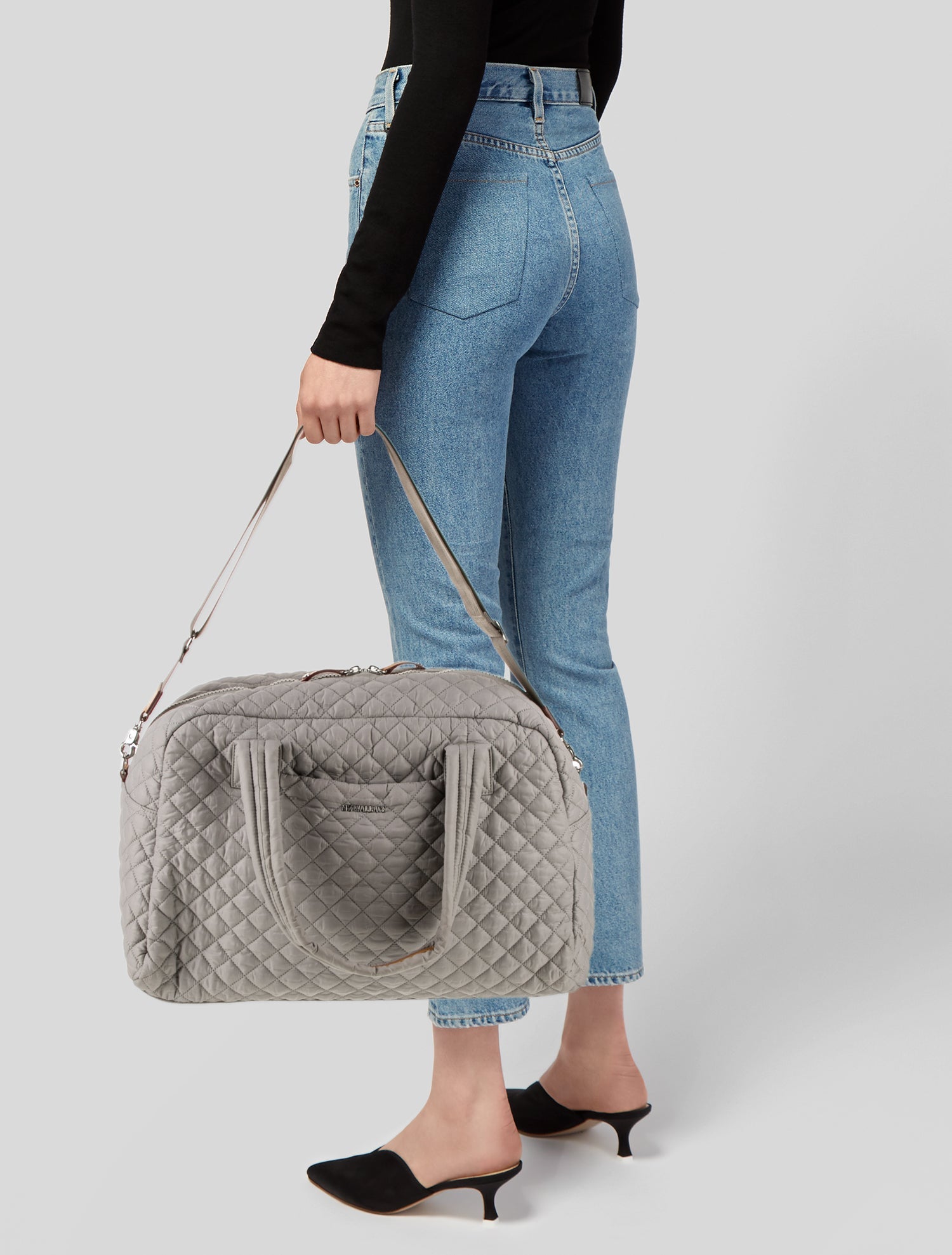MZ Wallace Quilted Weekender Bag