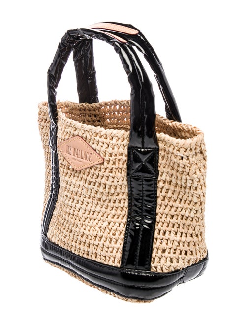 MZ Wallace Straw Top Handle Bag