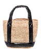 MZ Wallace Straw Top Handle Bag