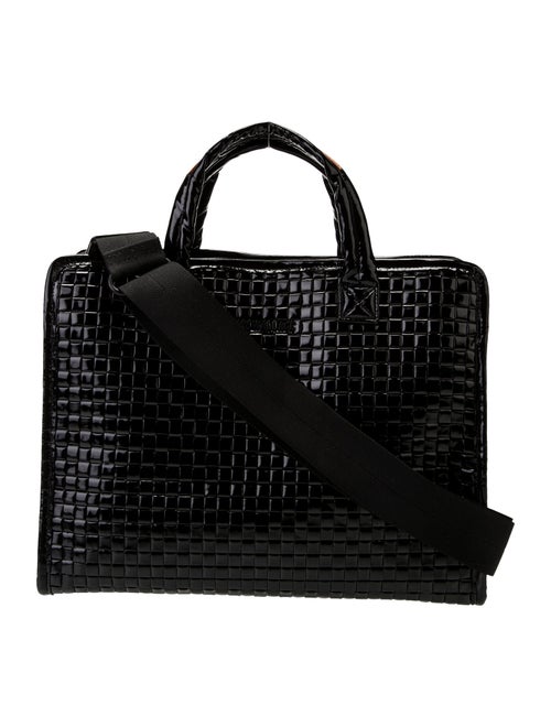 MZ Wallace Patent Leather Top Handle Bag