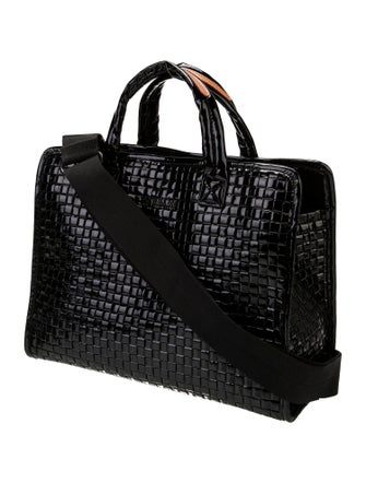 MZ Wallace Patent Leather Top Handle Bag