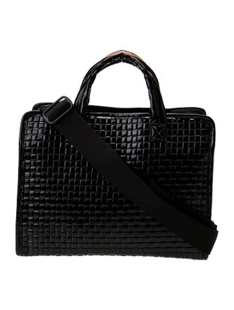 MZ Wallace Patent Leather Top Handle Bag