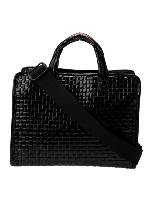 MZ Wallace Patent Leather Top Handle Bag