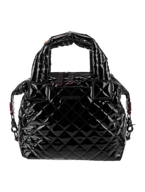 MZ Wallace Patent Leather Top Handle Bag