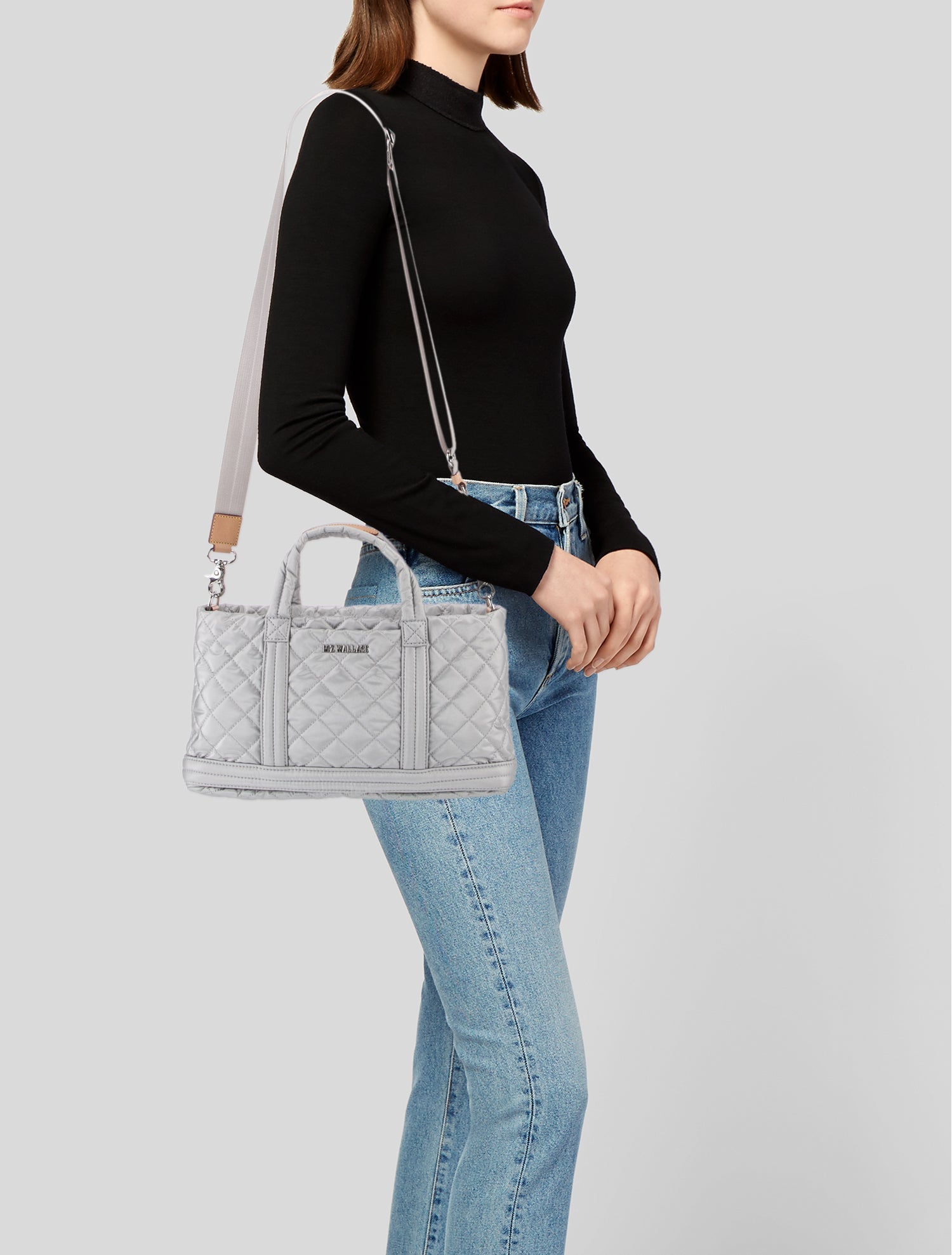 MZ Wallace Quilted Top Handle Bag