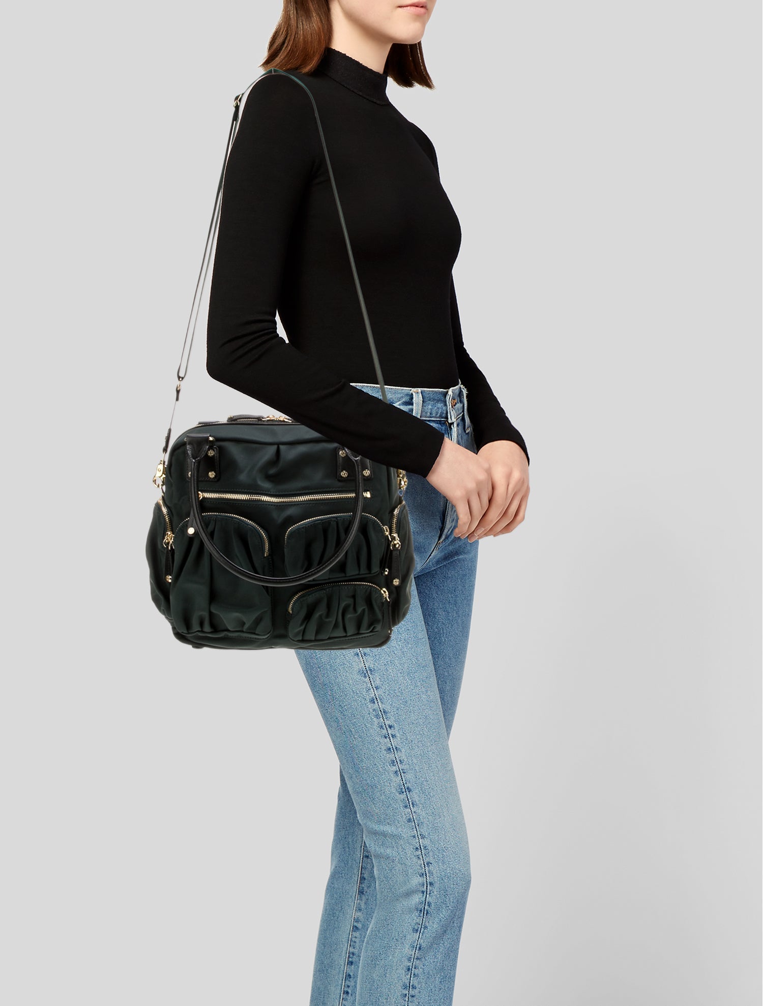 MZ Wallace Nylon Top Handle Bag