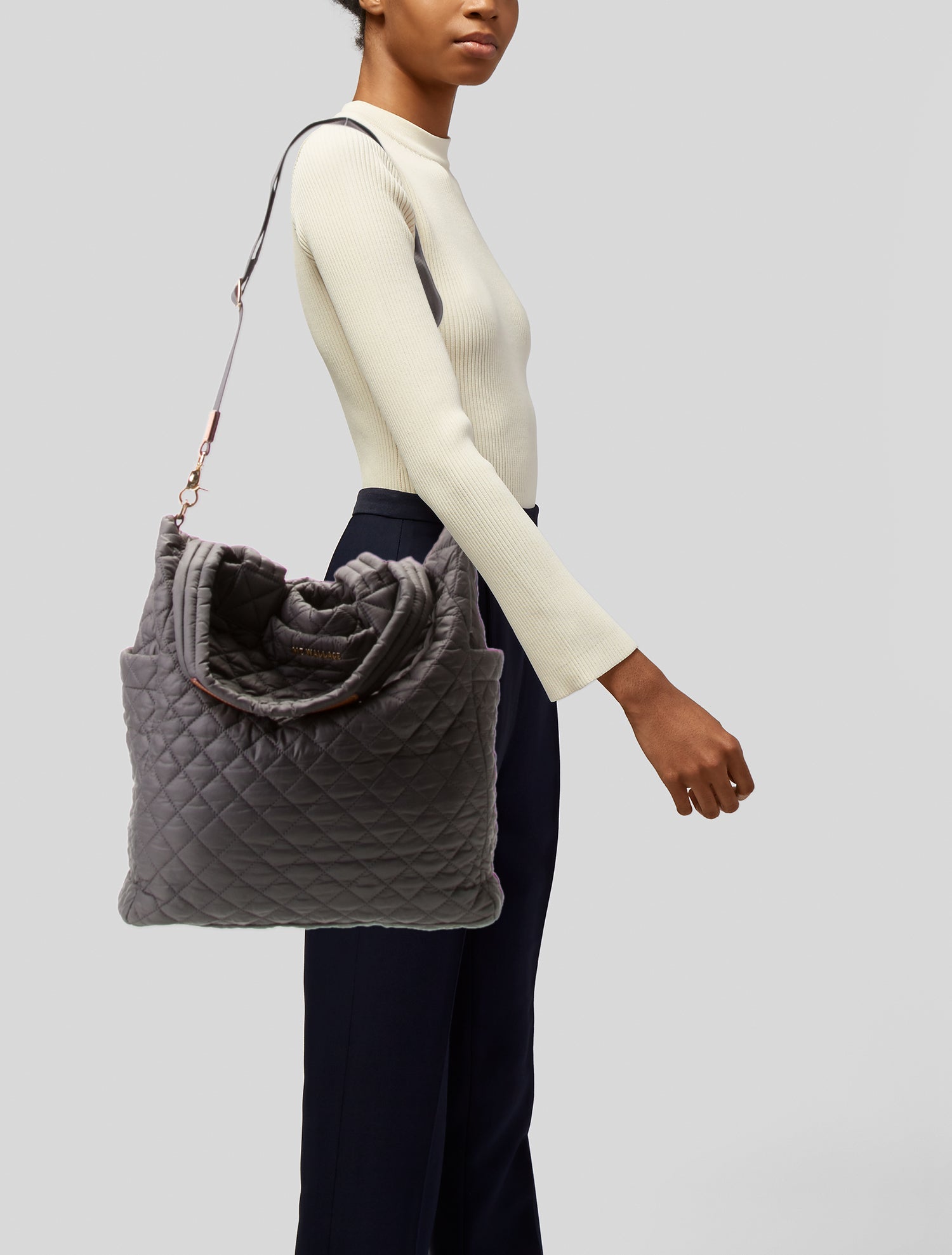 MZ Wallace Quilted Messenger Bag