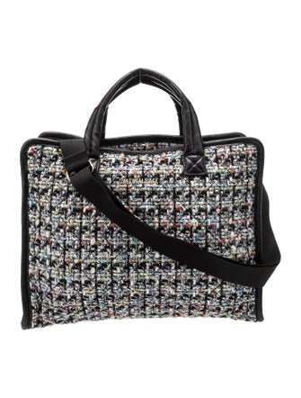 MZ Wallace Tweed Top Handle Bag
