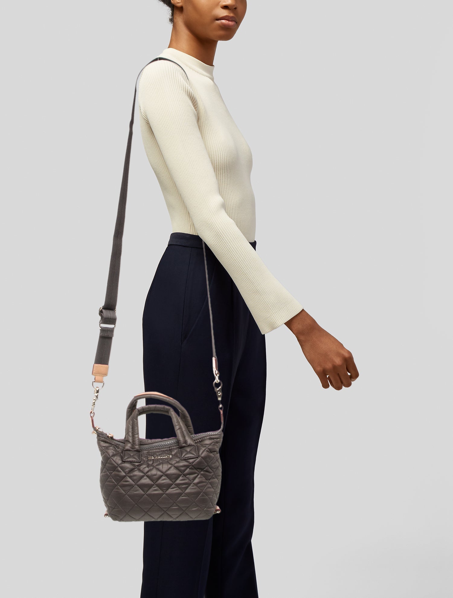 MZ Wallace Nylon Top Handle Bag