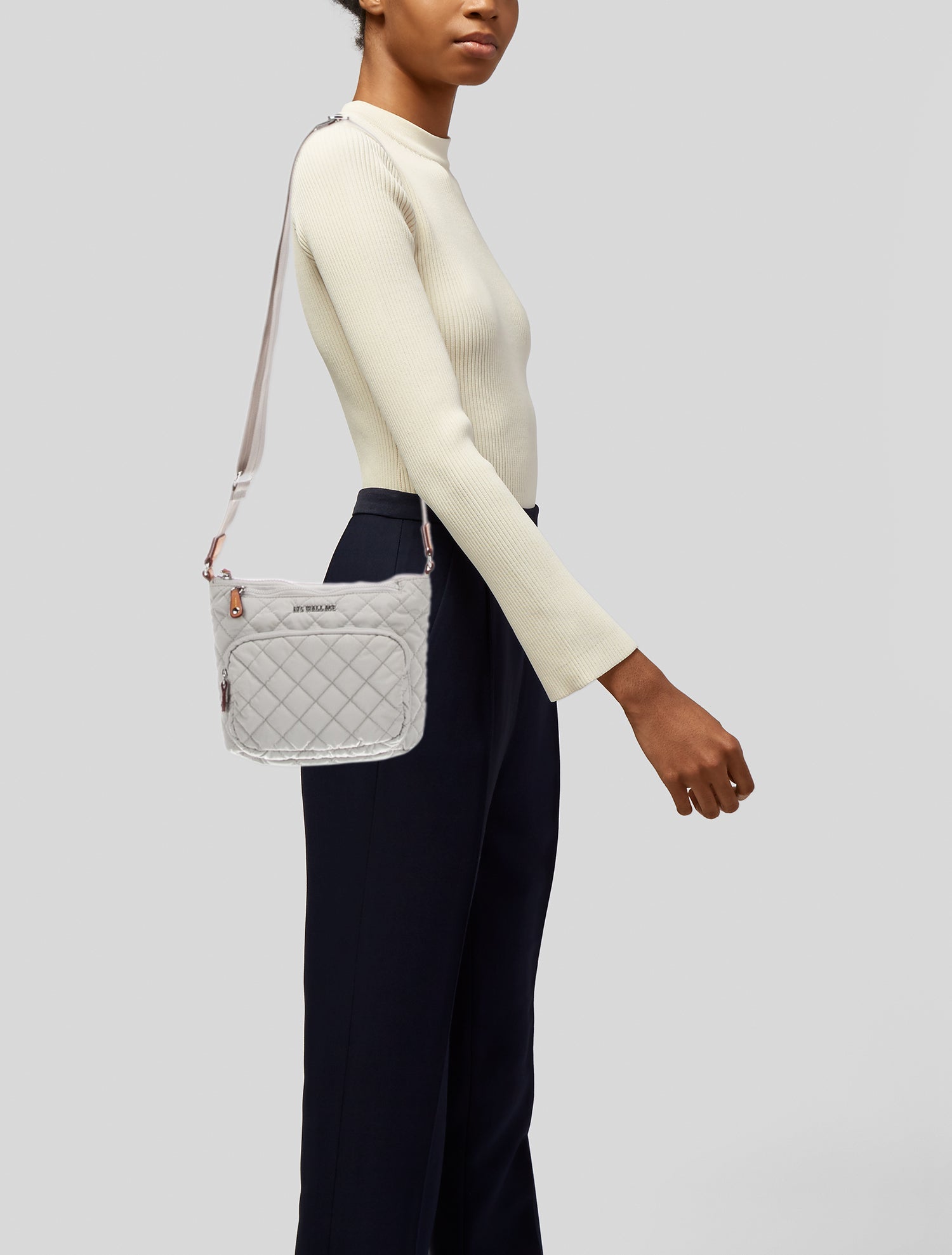 MZ Wallace Quilted Crossbody Bag