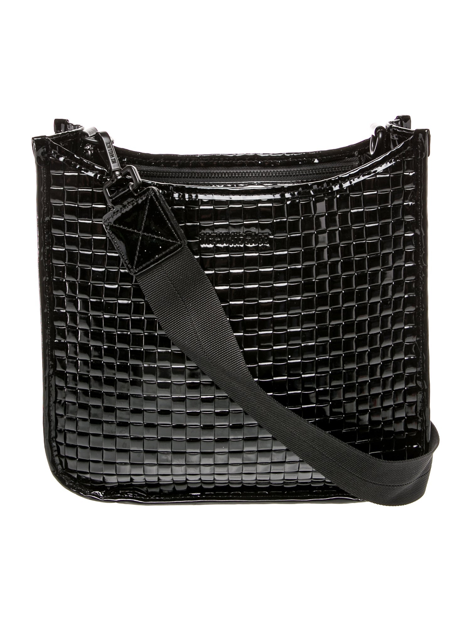 MZ Wallace Patent Leather Messenger Bag