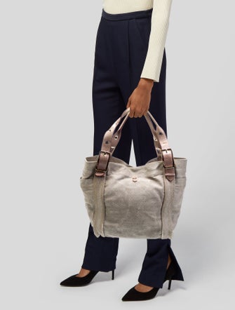 MZ Wallace Canvas Shoulder Bag