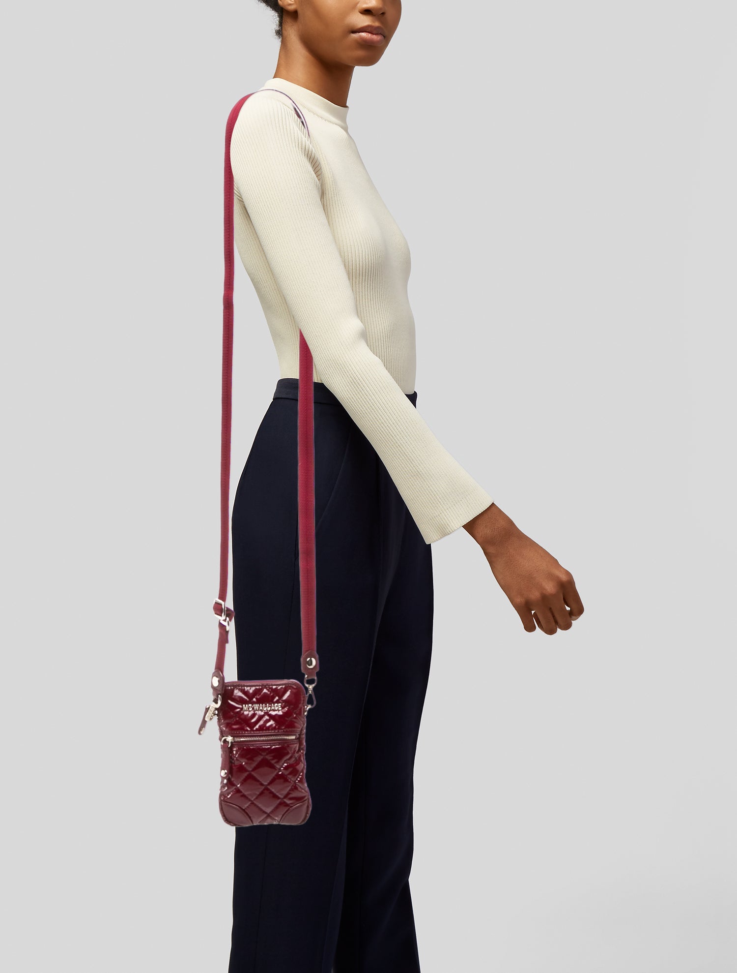 MZ Wallace Patent Leather Backpack