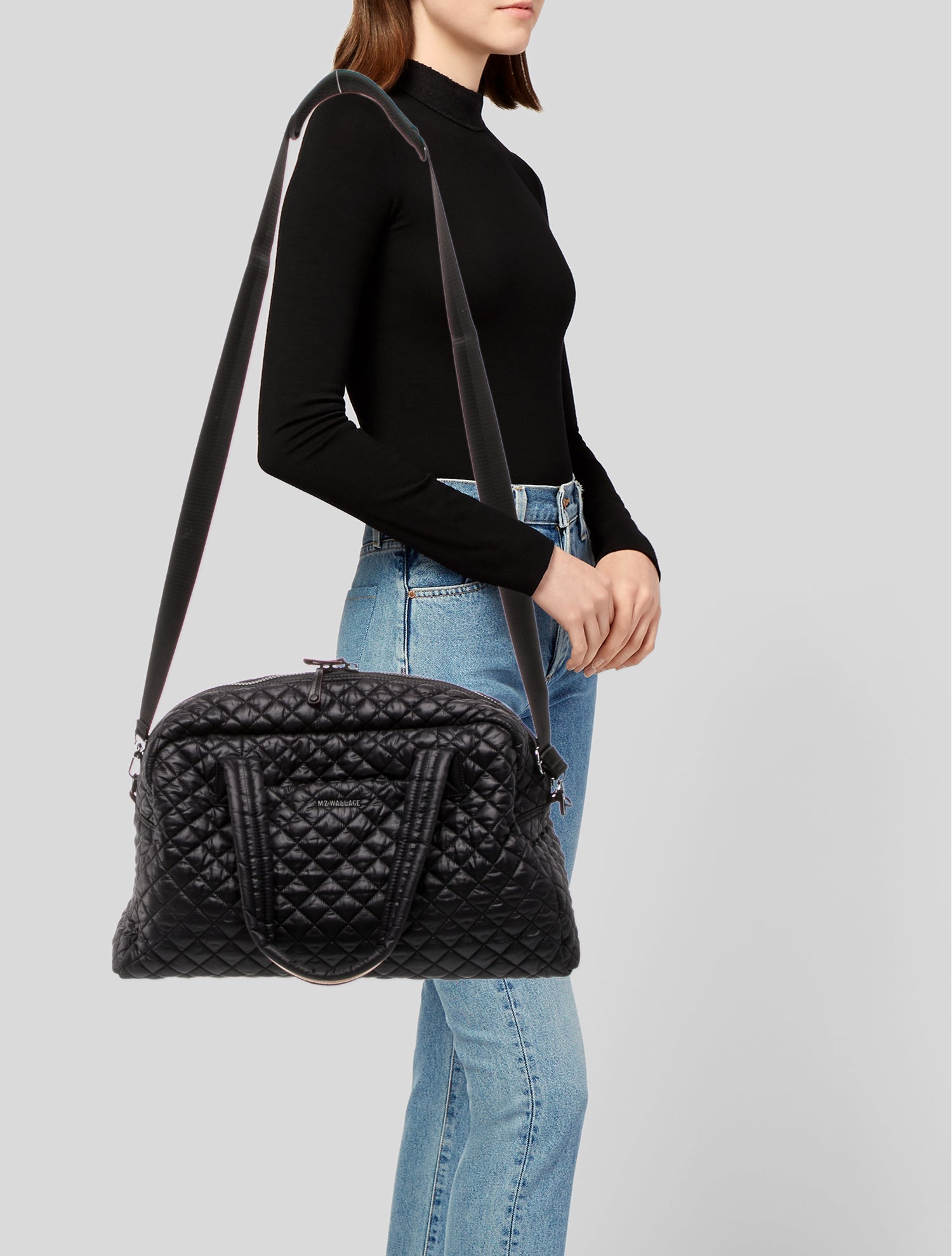 MZ Wallace Quilted Weekender Bag