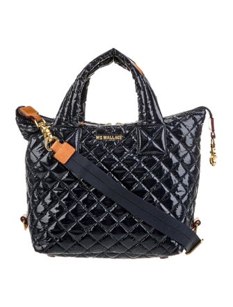 MZ Wallace Patent Leather Top Handle Bag