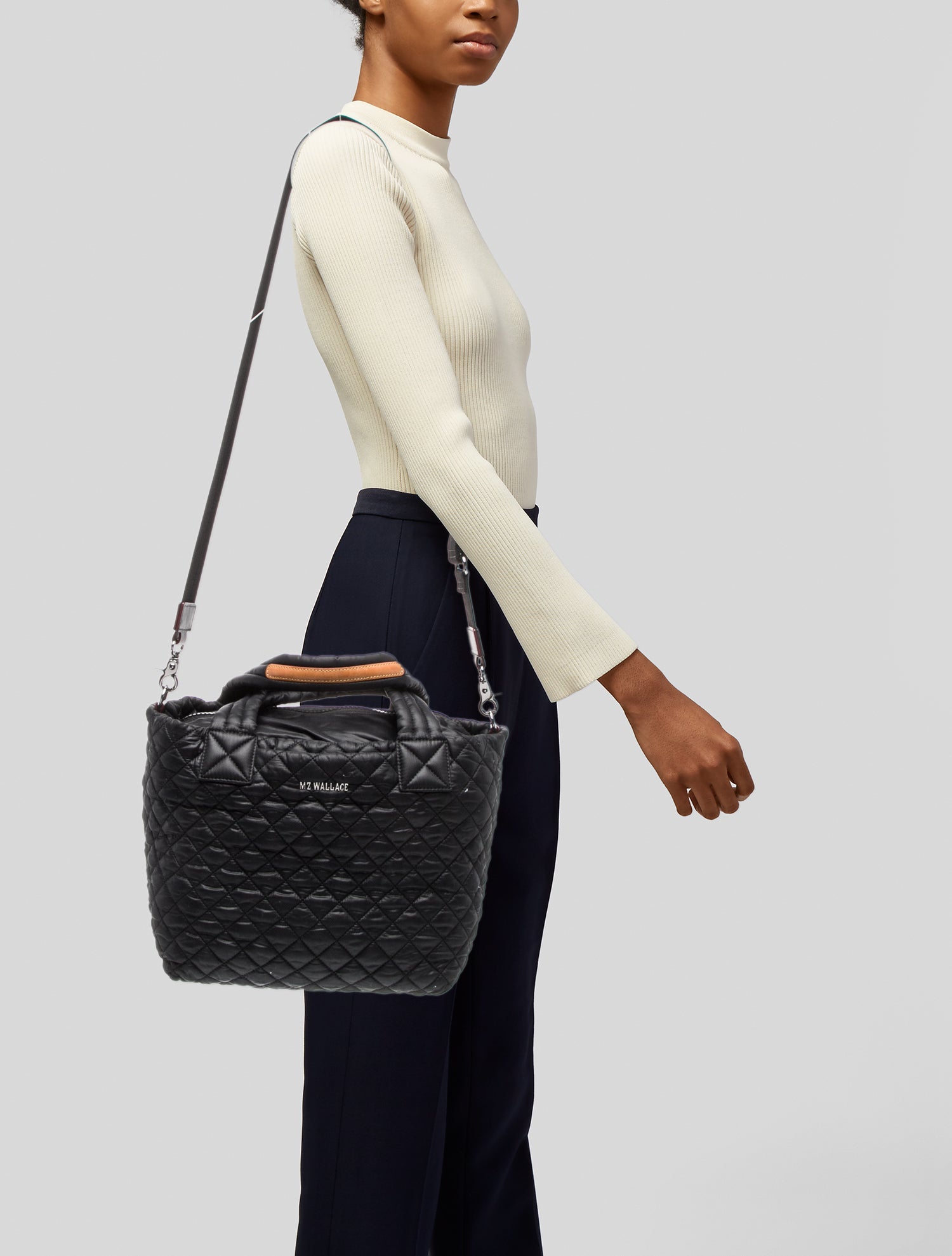 MZ Wallace Nylon Top Handle Bag