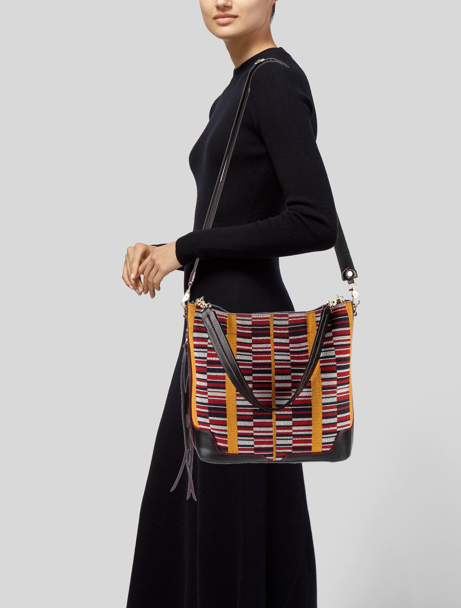 MZ Wallace Canvas Shoulder Bag