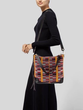 MZ Wallace Canvas Shoulder Bag