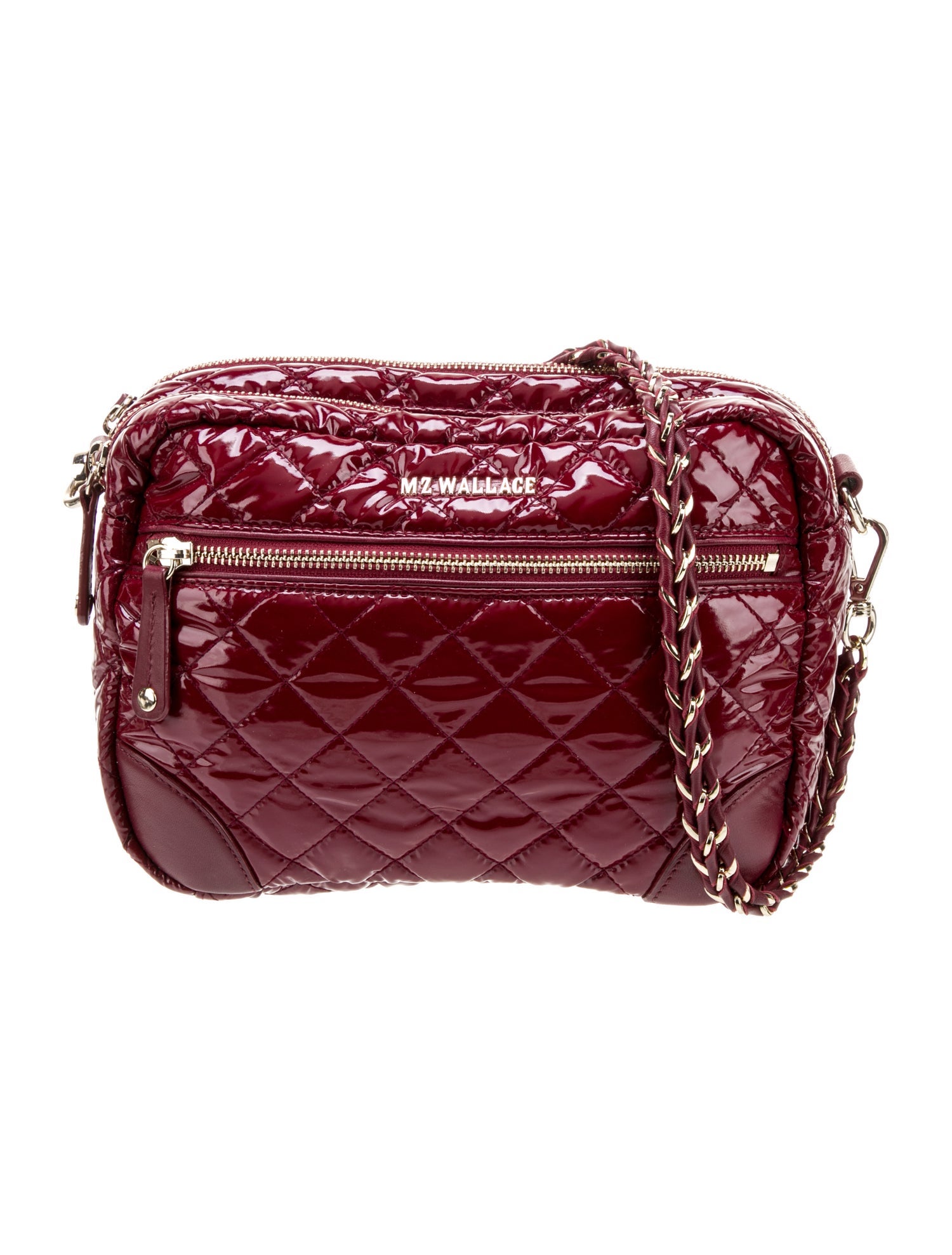 MZ Wallace Patent Leather Shoulder Bag