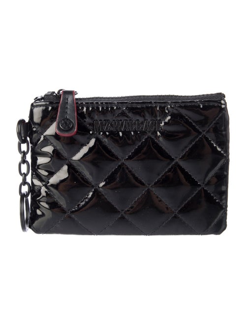 MZ Wallace Patent Leather Printed Wallet