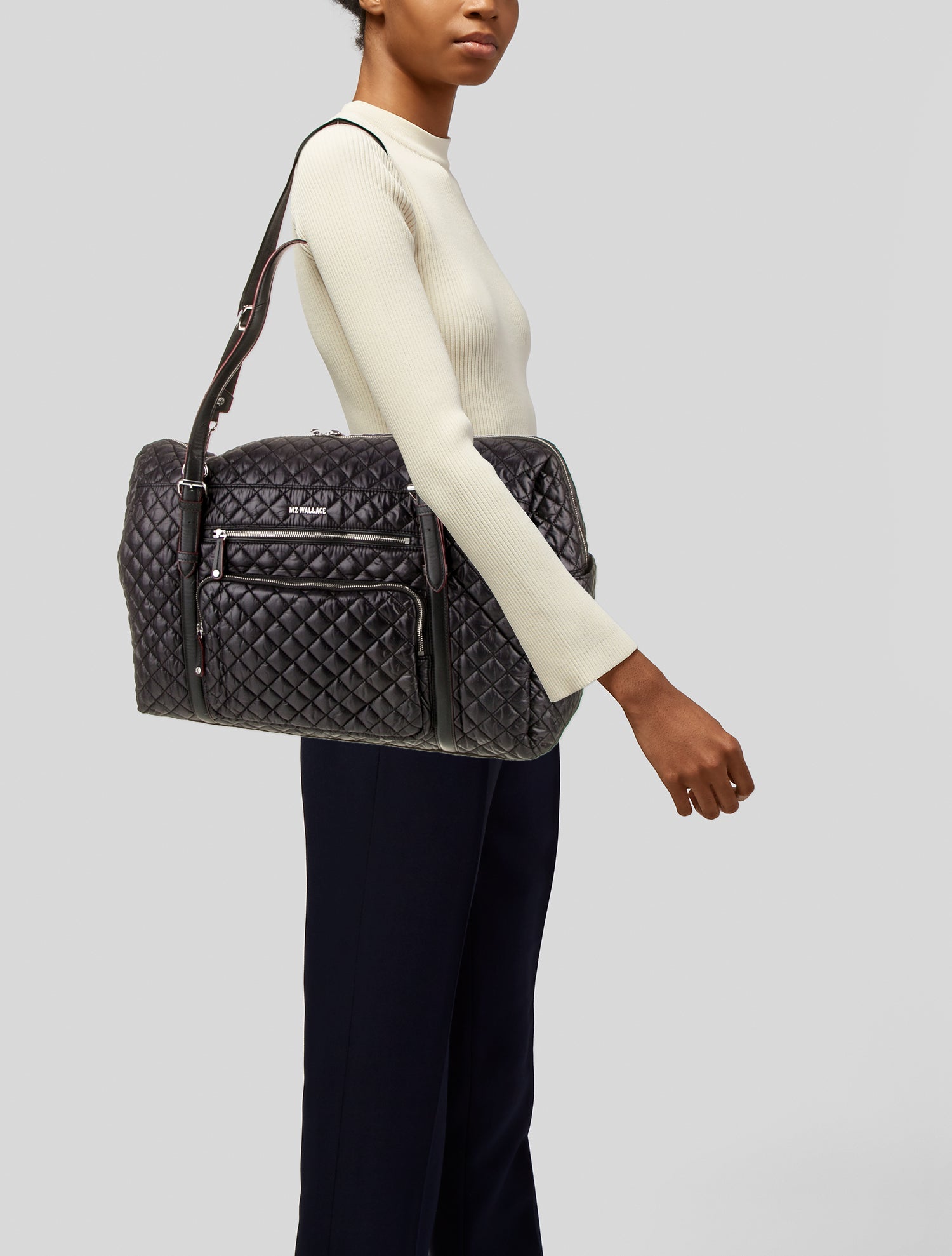MZ Wallace Nylon Weekender Bag