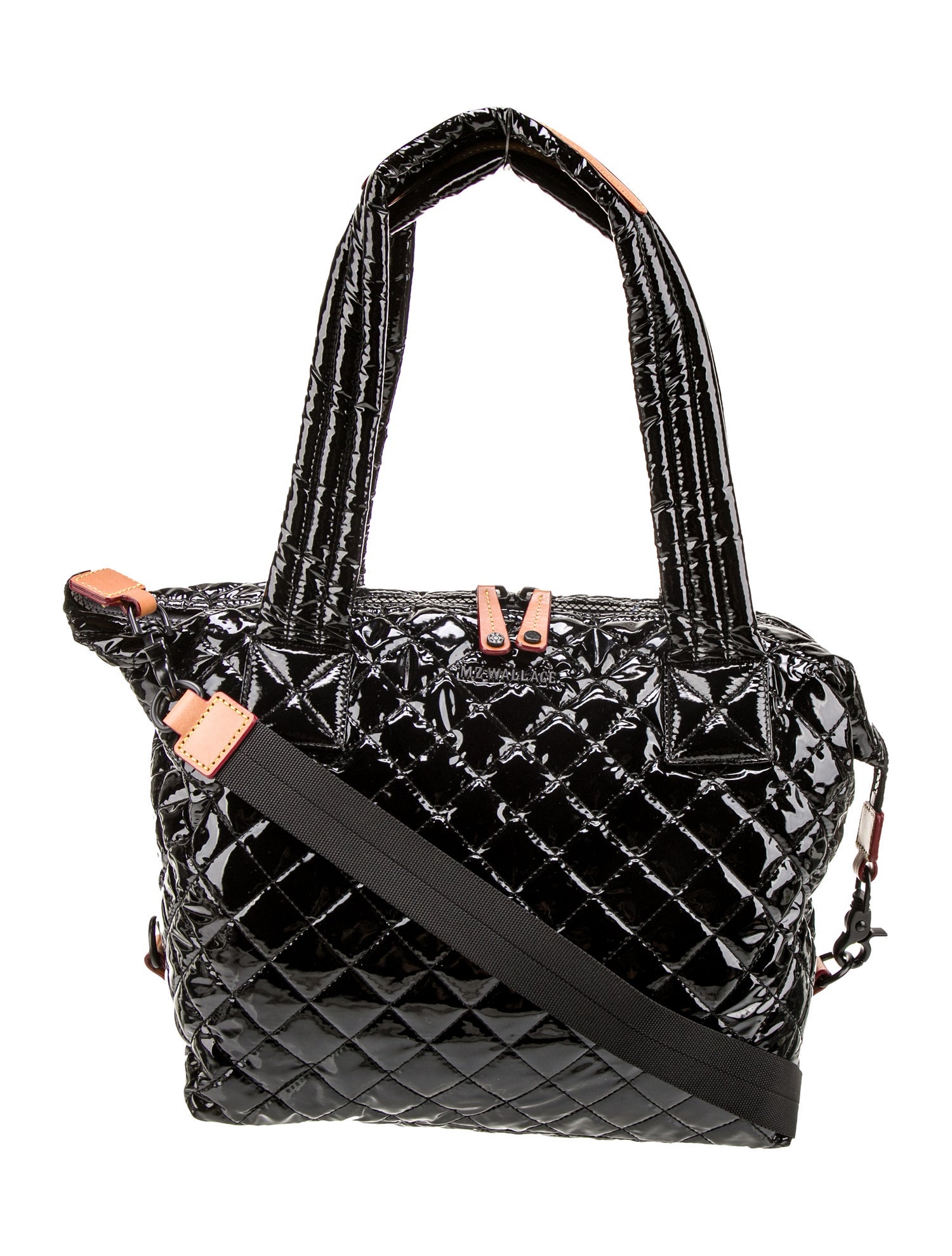 MZ Wallace Patent Leather Shoulder Bag