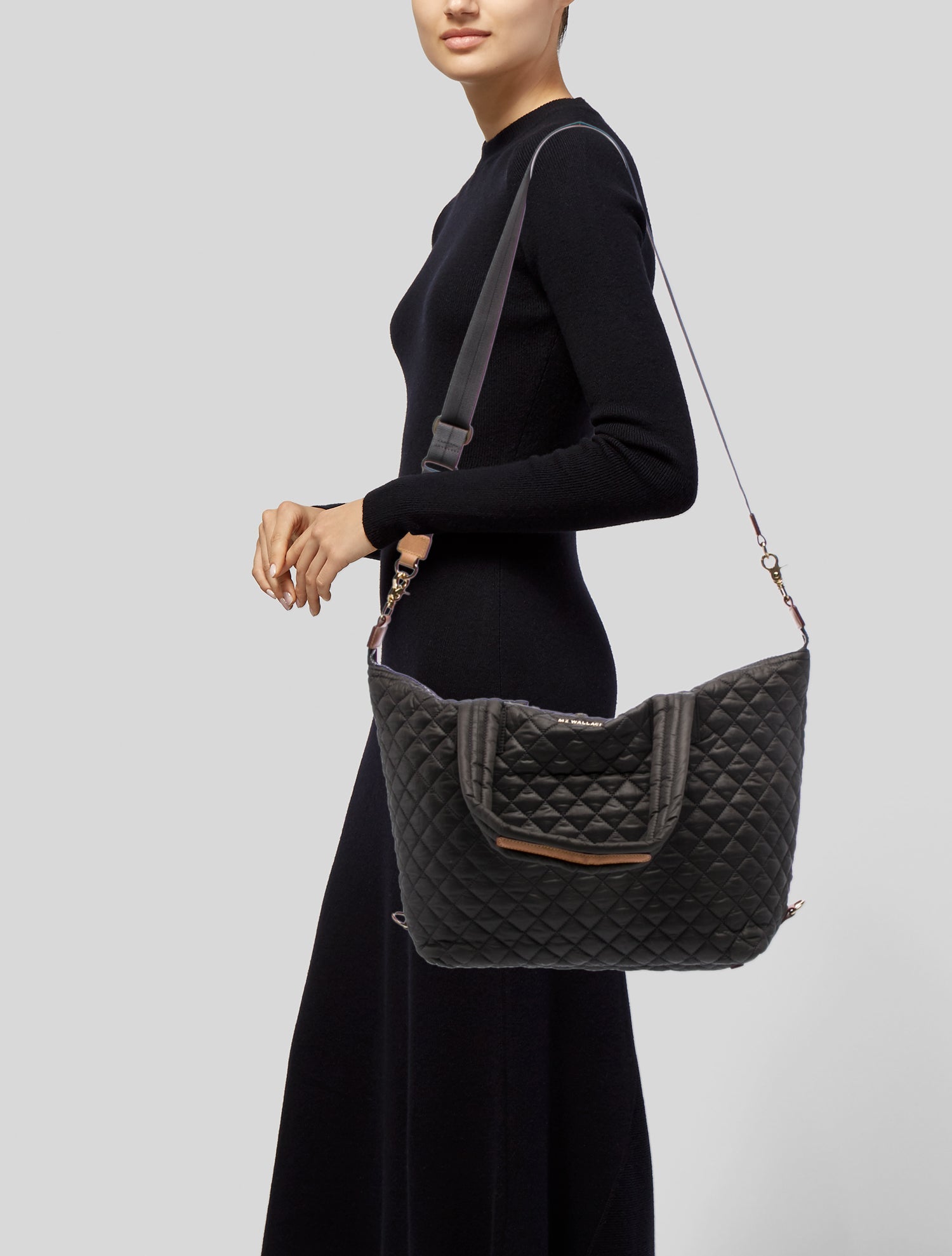 MZ Wallace Nylon Top Handle Bag