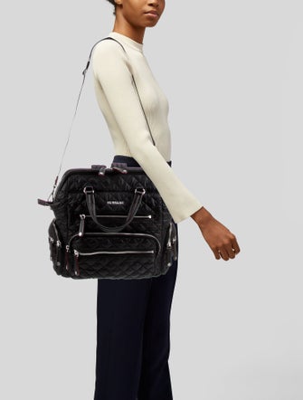 MZ Wallace Quilted Weekender Bag