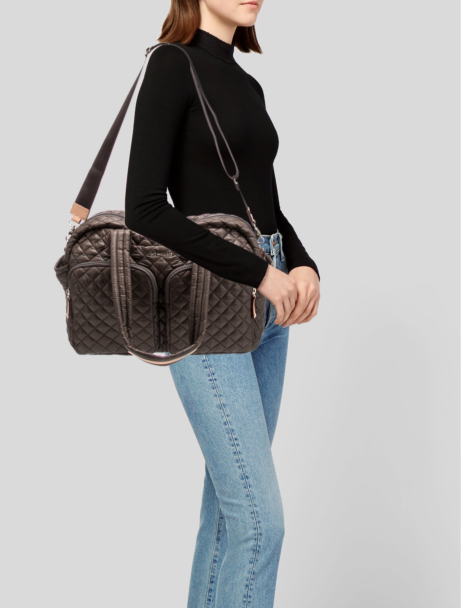 MZ Wallace Quilted Messenger Bag w/ Tags