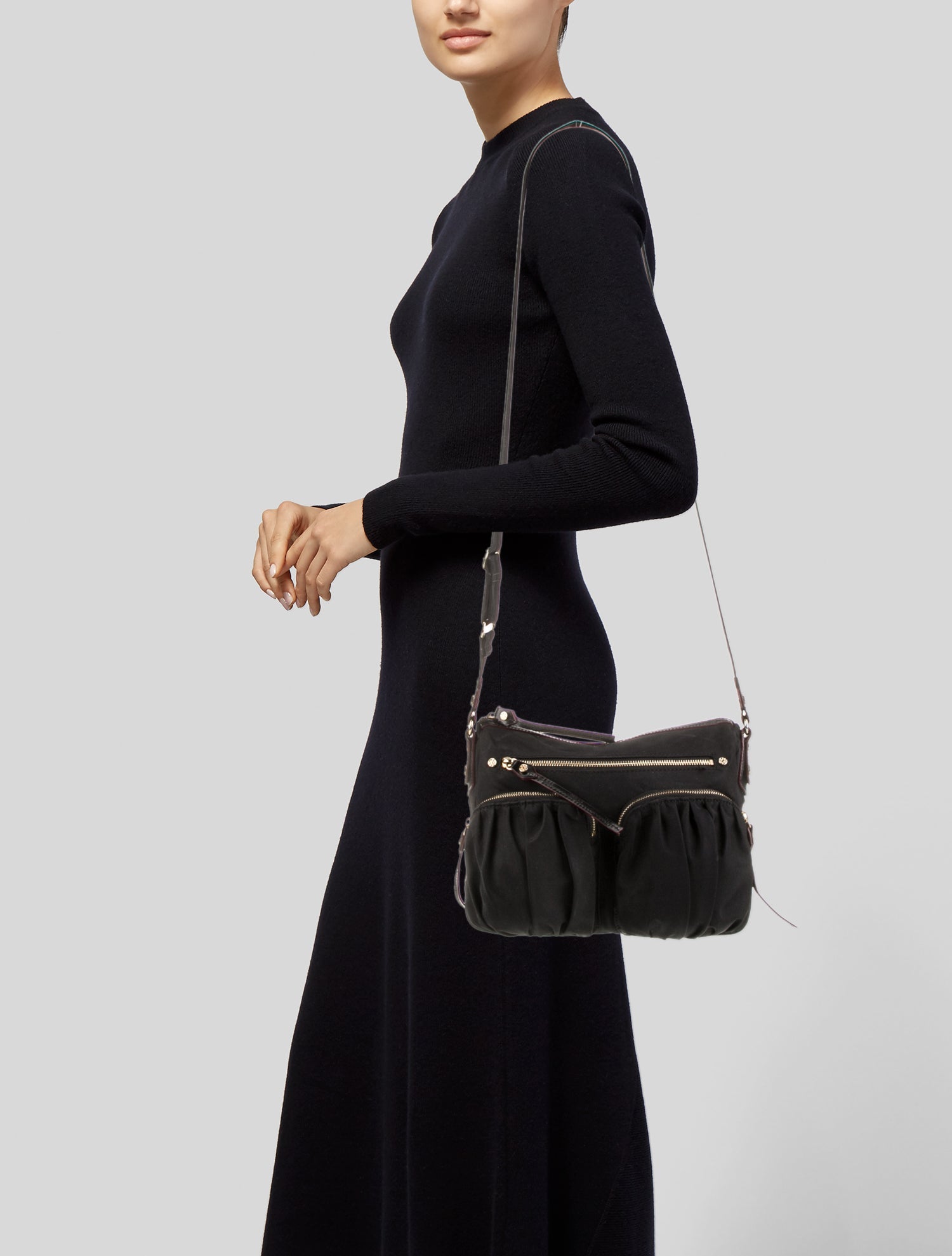 MZ Wallace Nylon Messenger Bag