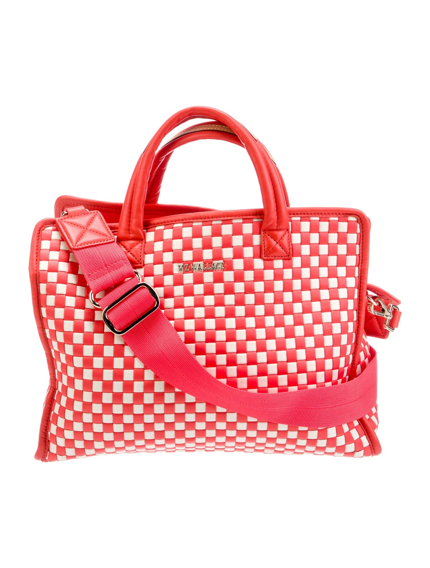 MZ Wallace Leather Top Handle Bag