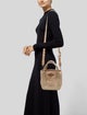 MZ Wallace Raffia Top Handle Bag