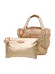 MZ Wallace Raffia Top Handle Bag