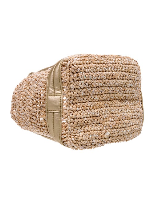 MZ Wallace Raffia Top Handle Bag