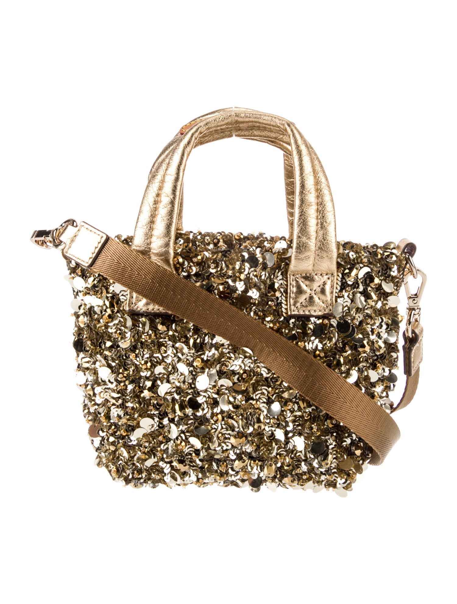 MZ Wallace Sequins Top Handle Bag