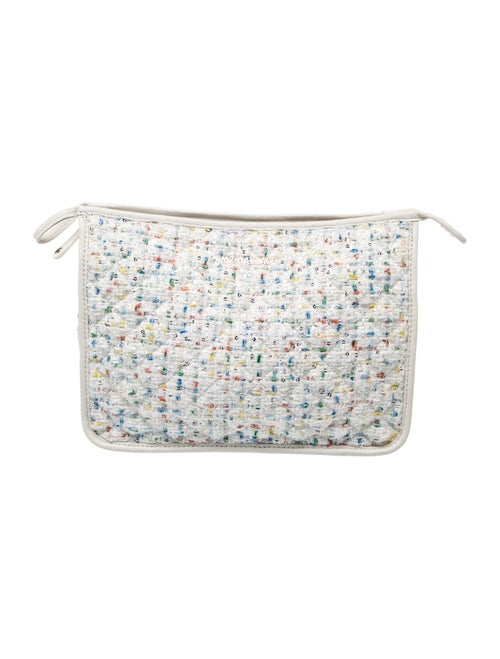 MZ Wallace Tweed Clutch