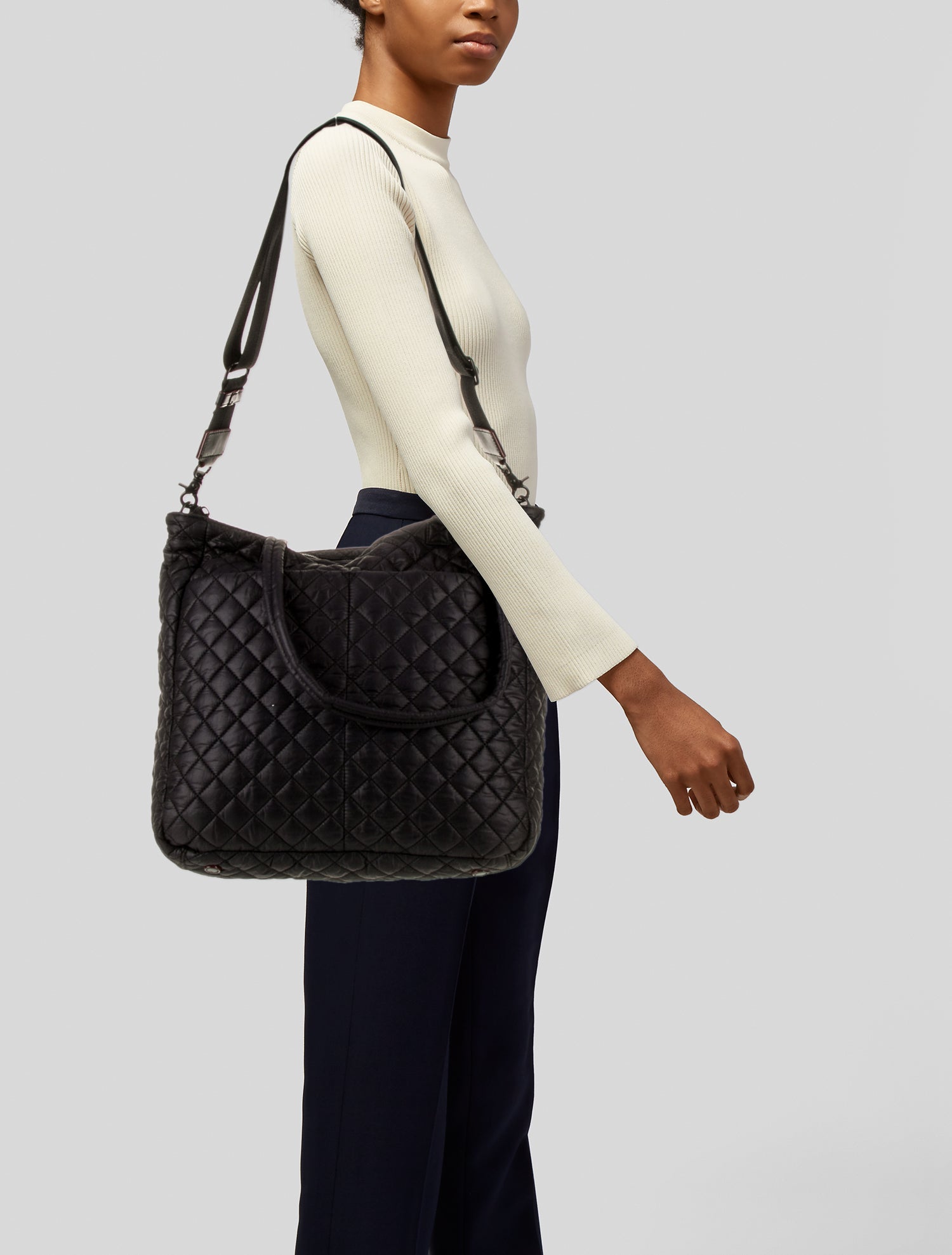 MZ Wallace Quilted Top Handle Bag