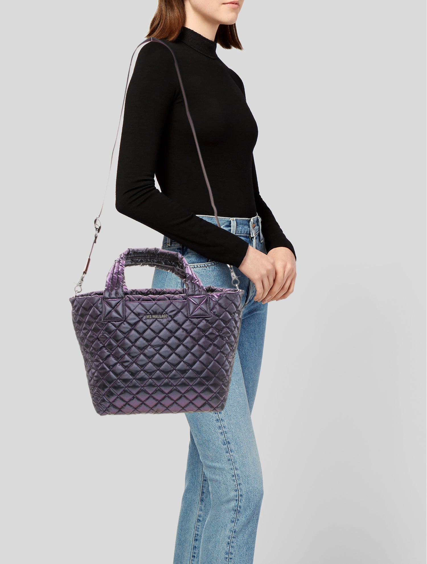 MZ Wallace Nylon Messenger Bag w/ Tags